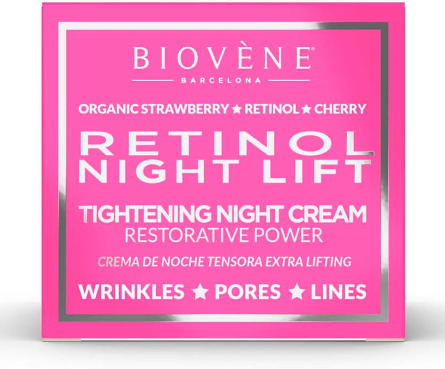 Retinol Night Lift: Biovene Restorative Power Tightening Face Cream, 50ml