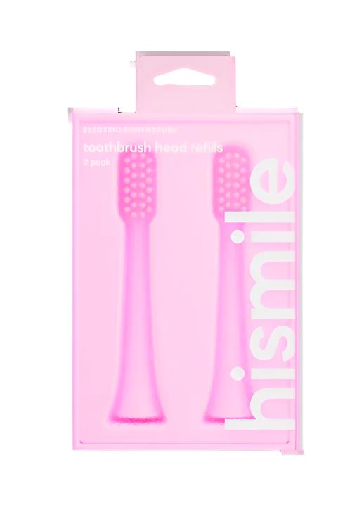 Hismile Electric Toothbrush Head Refills - Pink (2Pk)