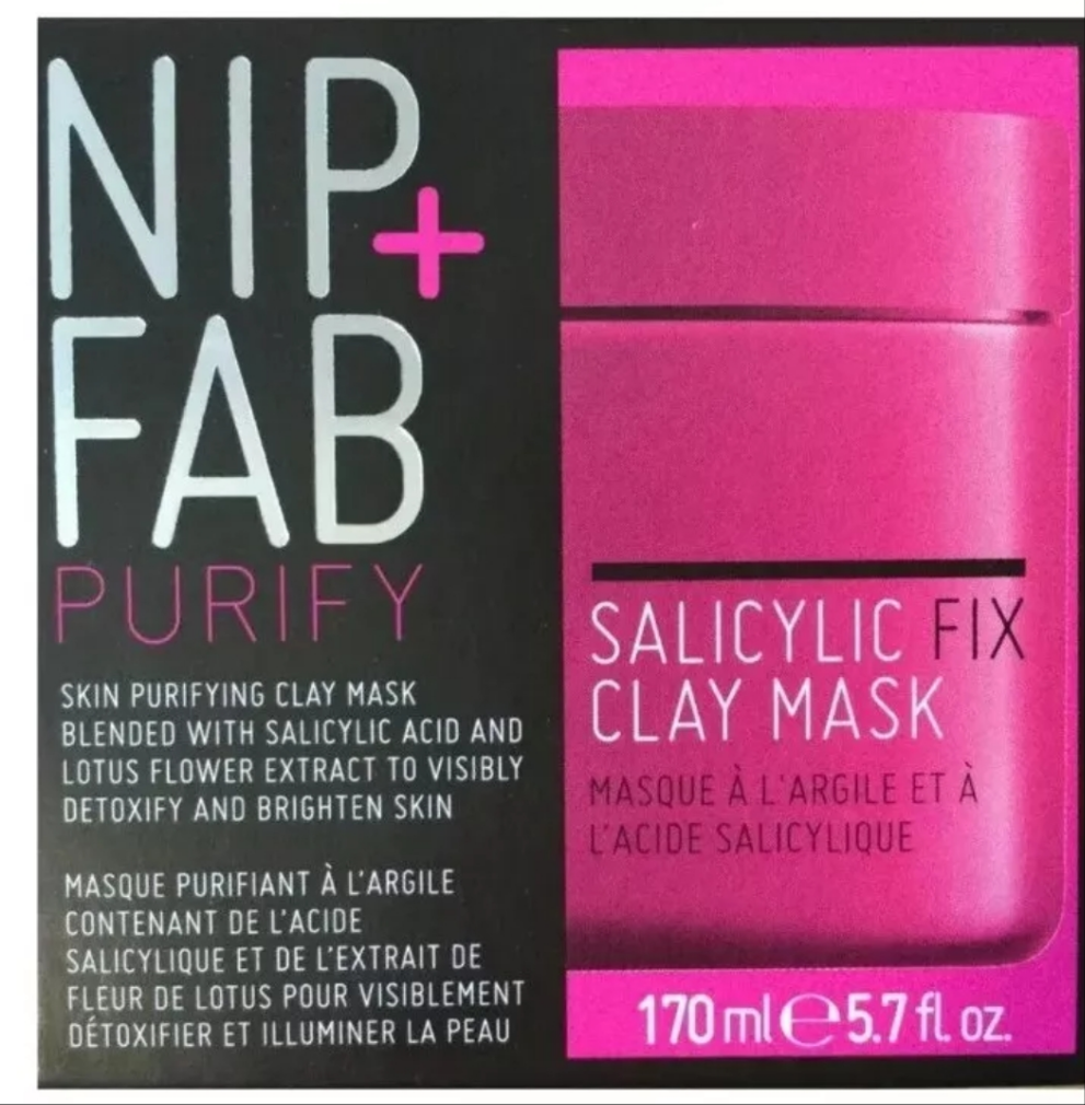 Nip + Fab Purify Salicylic Fix Clay Mask - Skin Purifying  170ml