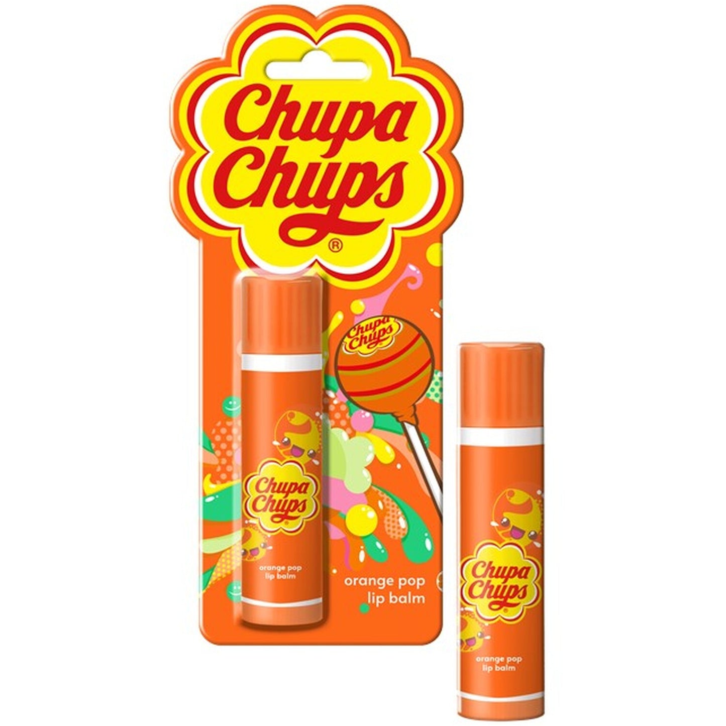 Chupa Chups Lip Balm Orange Pop